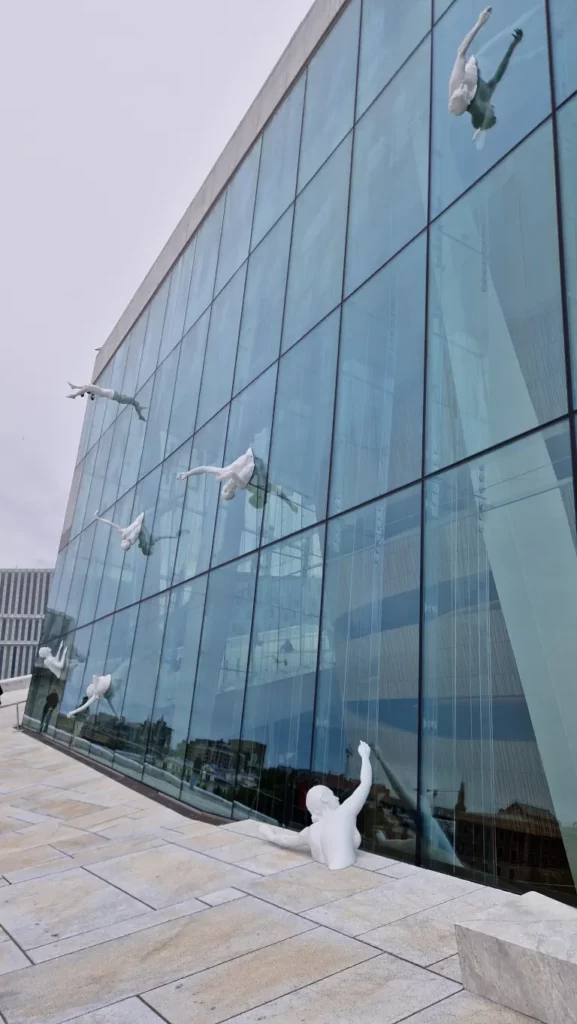 3D av dansere i Moving Still i Operaen