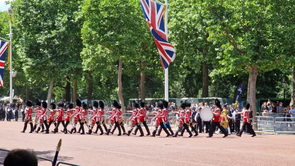Trooping the Colour på The Mall i London