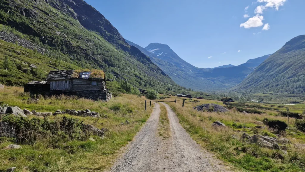 Grusveien i Helgedalen