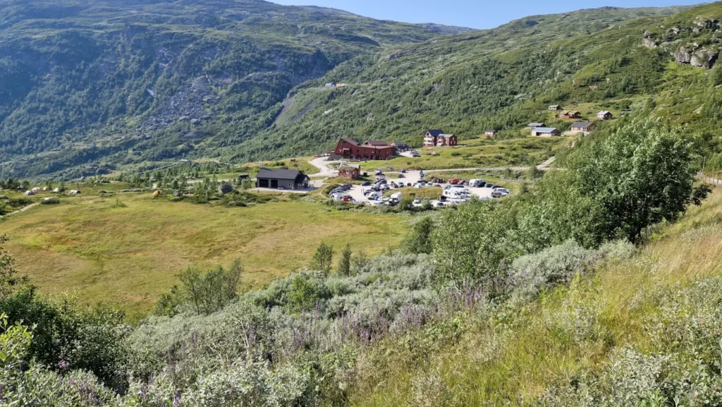 Turtagrø hotell og parkering