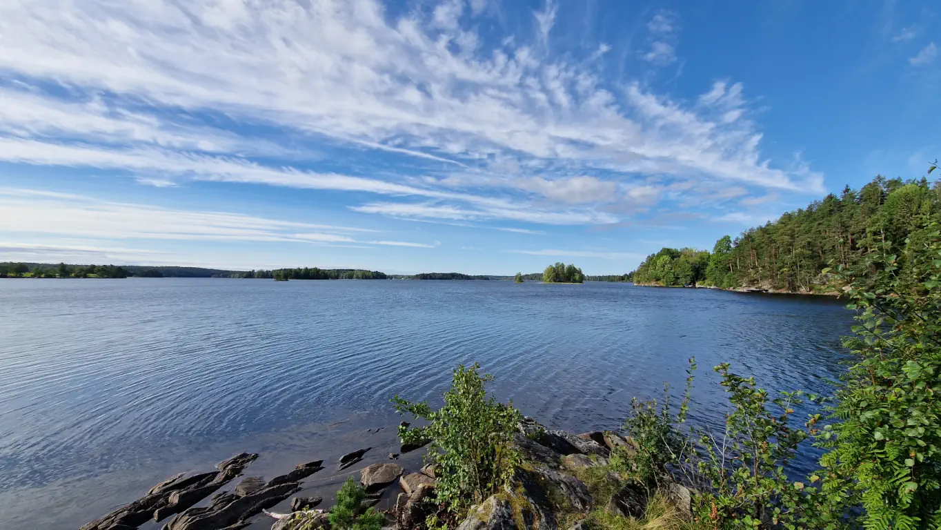 Kirkebygda til Ytre Enebakk via Lyseren
