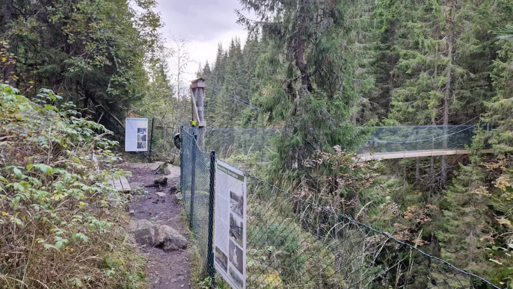 Bjørnsjøhelvete mellom Bjørnsjøen og Skjærsjøen