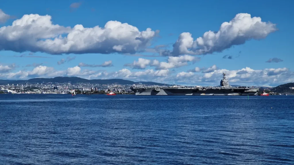 USS Gerald R. Ford (CVN 78) i Oslo