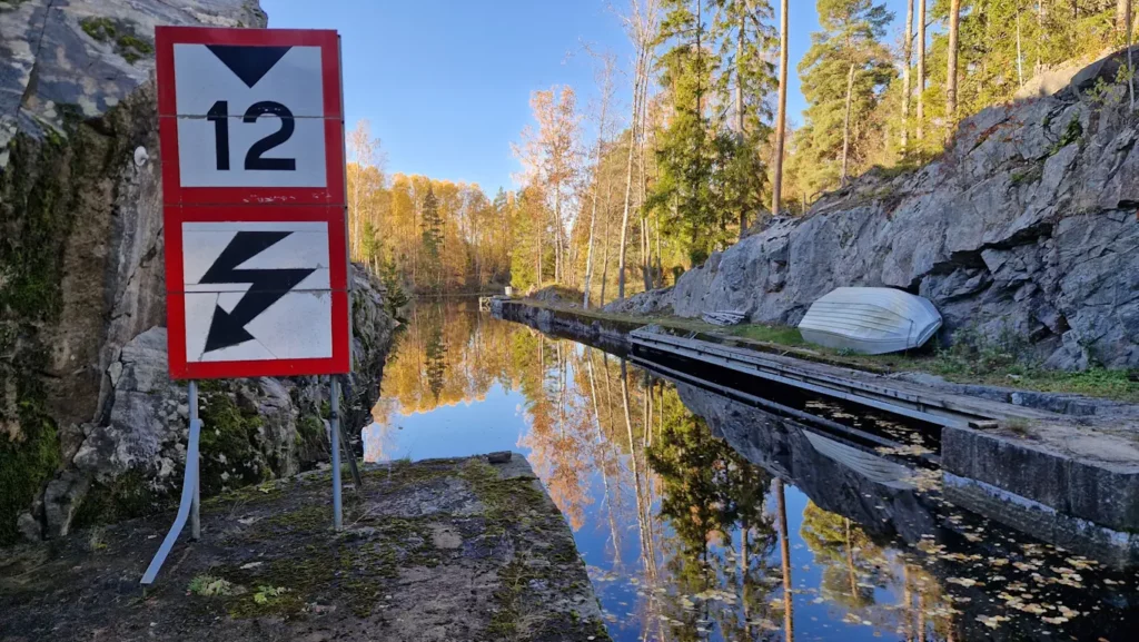 Dalslands kanal sør for Töcksfors