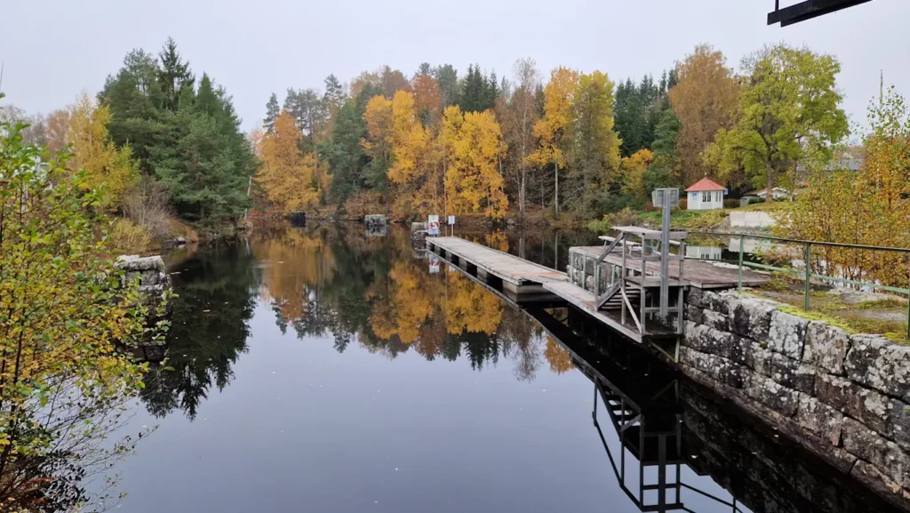 Dalslands kanal i Töcksfors 111 moh
