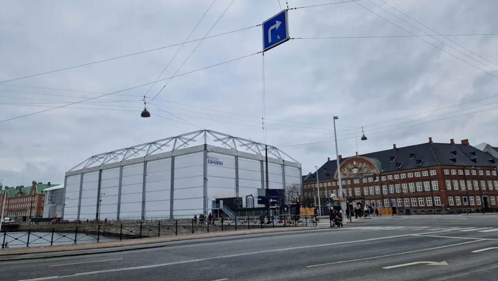 Børsen og Finansministeriet på Slotsholmen i København