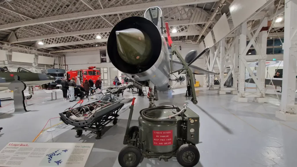 Lightning F.6 på RAF Museum London