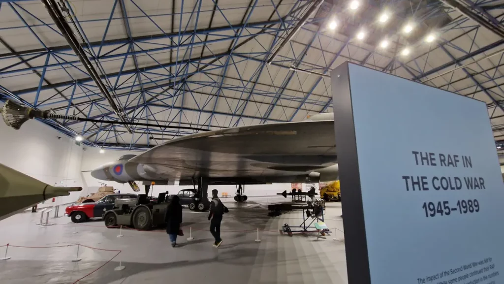 Avro Vulcan fra den kalde krigen i RAF Museum