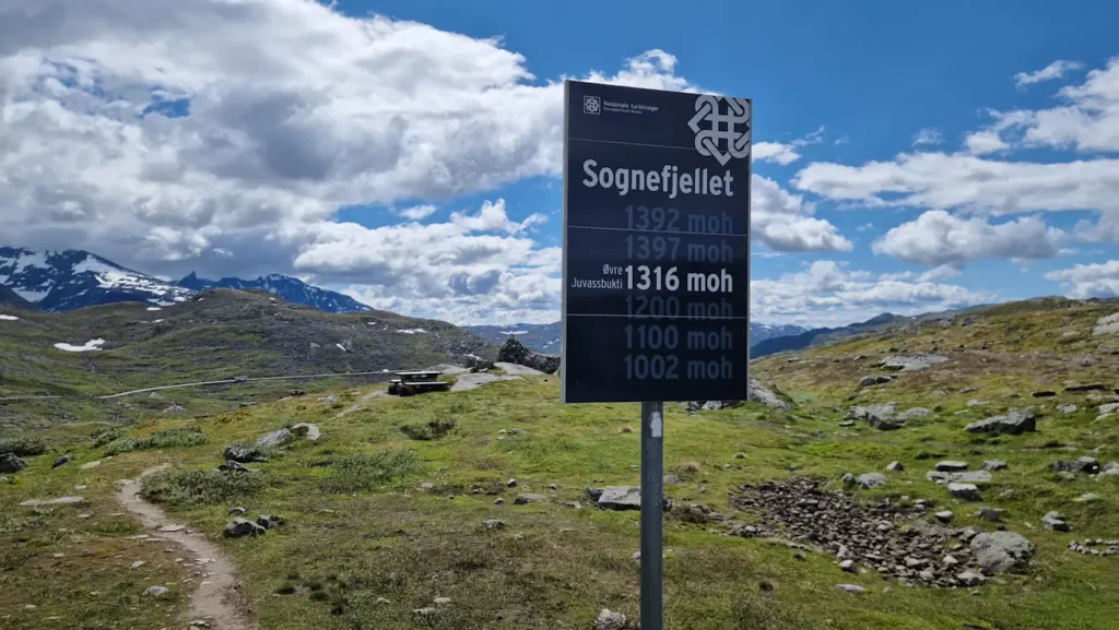 Øvre Juvassbukti 1316 moh