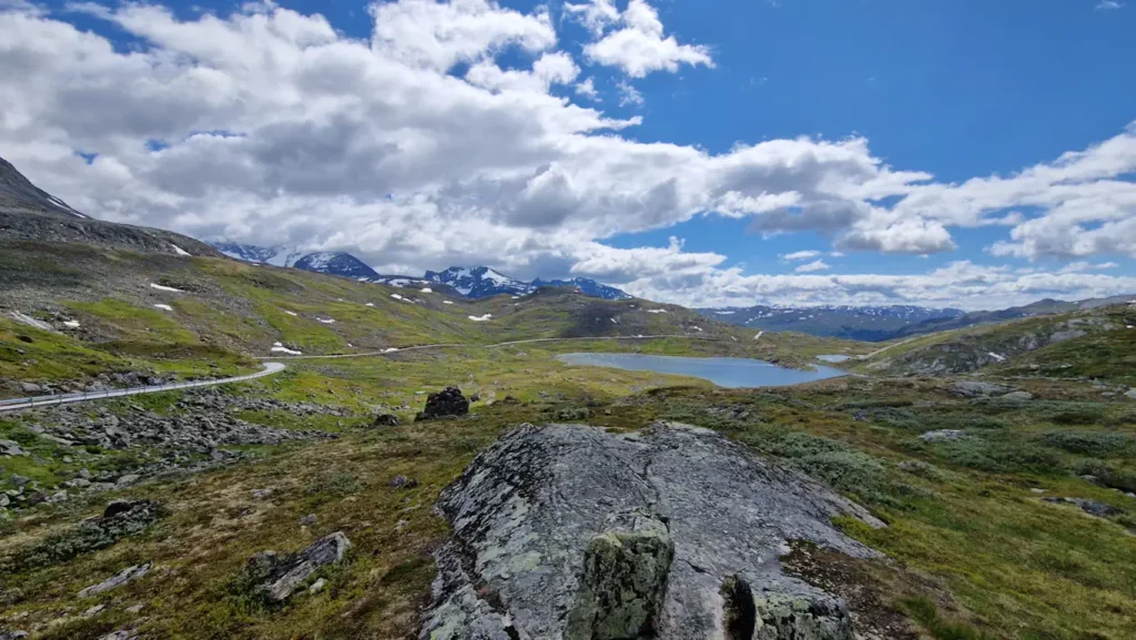 Øvre Juvassbukti ved Sognefjellsvegen