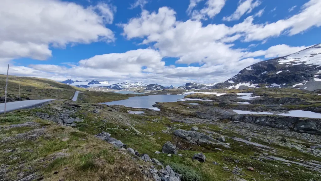 Jotunheimen sett fra Sognefjellet