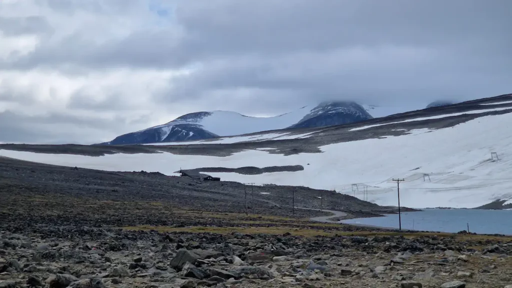 Galdhøpiggen sett fra Juvasshytta