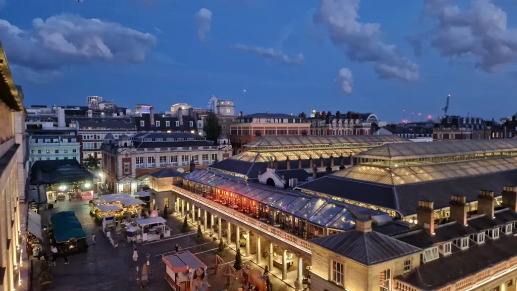 Utsikt over Covent Garden